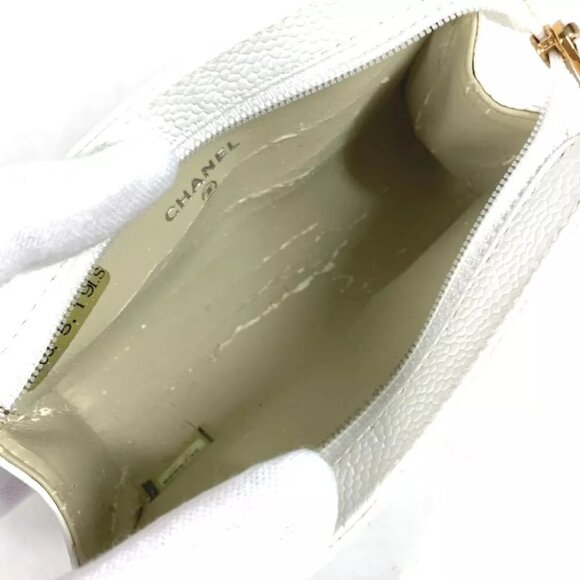 CHANEL Cigarette Case CC CC Mark Makeup pouch Cosmetics Pouch - Picture 5 of 12